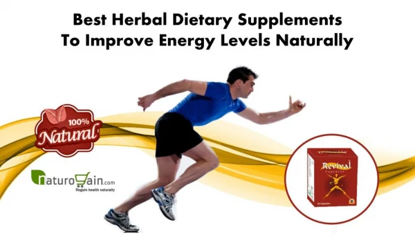 Best Herbal Dietary Supplements to Improve Energy Levels Naturally