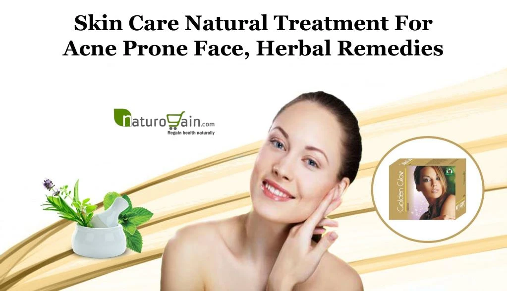skin care natural treatment for acne prone face