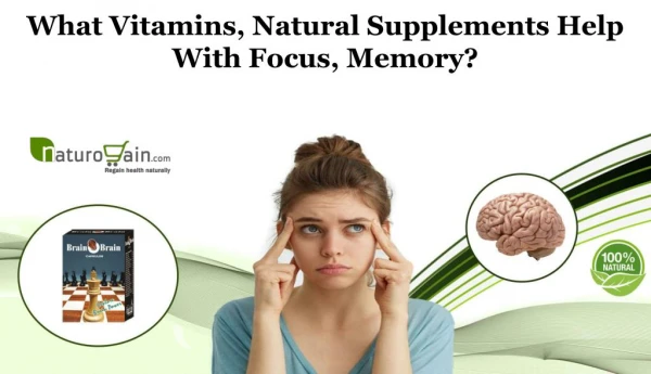 What Vitamins, Natural Supplements Help with Focus, Memory?