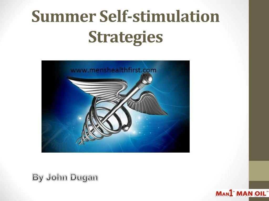 summer self stimulation strategies