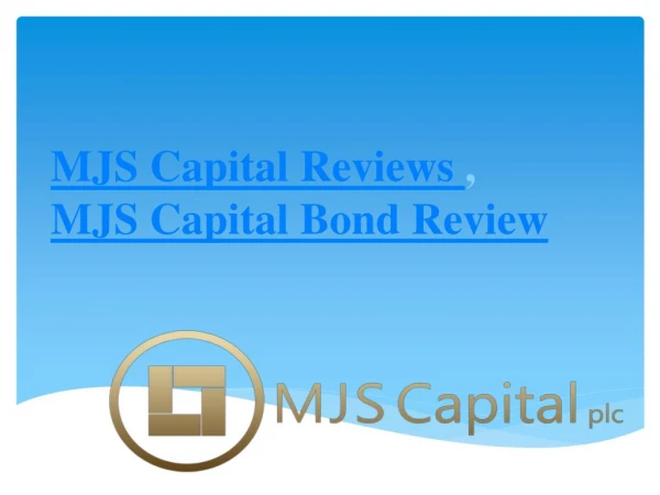 Know about MJS Capital