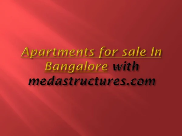Apartments/Flats for sale in Bangalore| Buy 2 & 3 bhk flats in Mysore road | Property for sale in Bangalore | Apartments