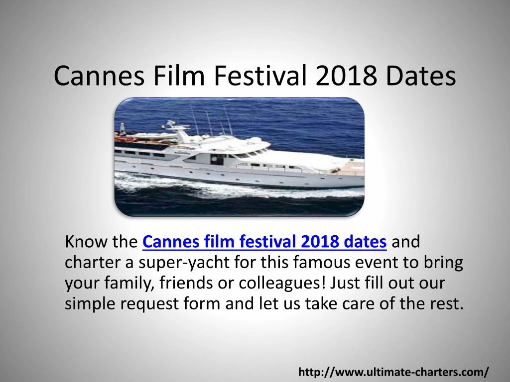 cannes film festival 2018 dates