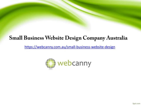 Small Business Website Design