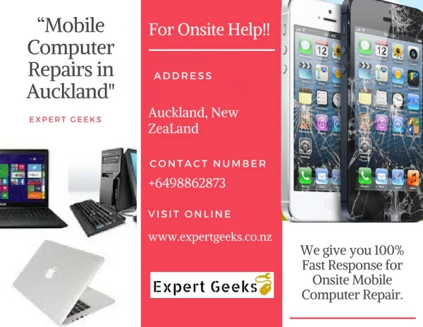 Mobile Computer Repairs Auckland