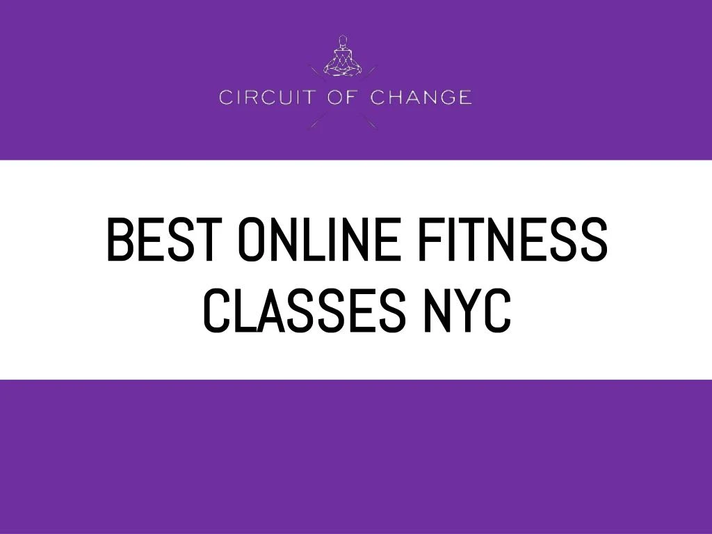 best online fitness classes nyc
