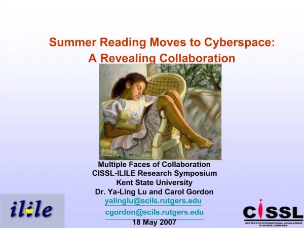 Summer Reading Moves to Cyberspace: A Revealing Collaboration