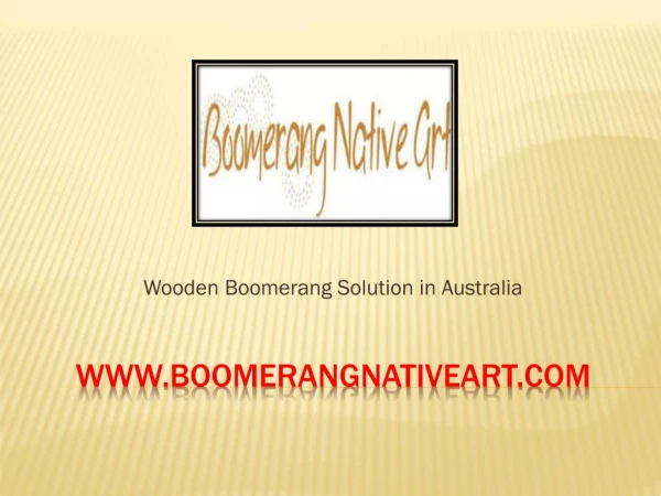 Best Wooden Boomerang Design & Decorating Company