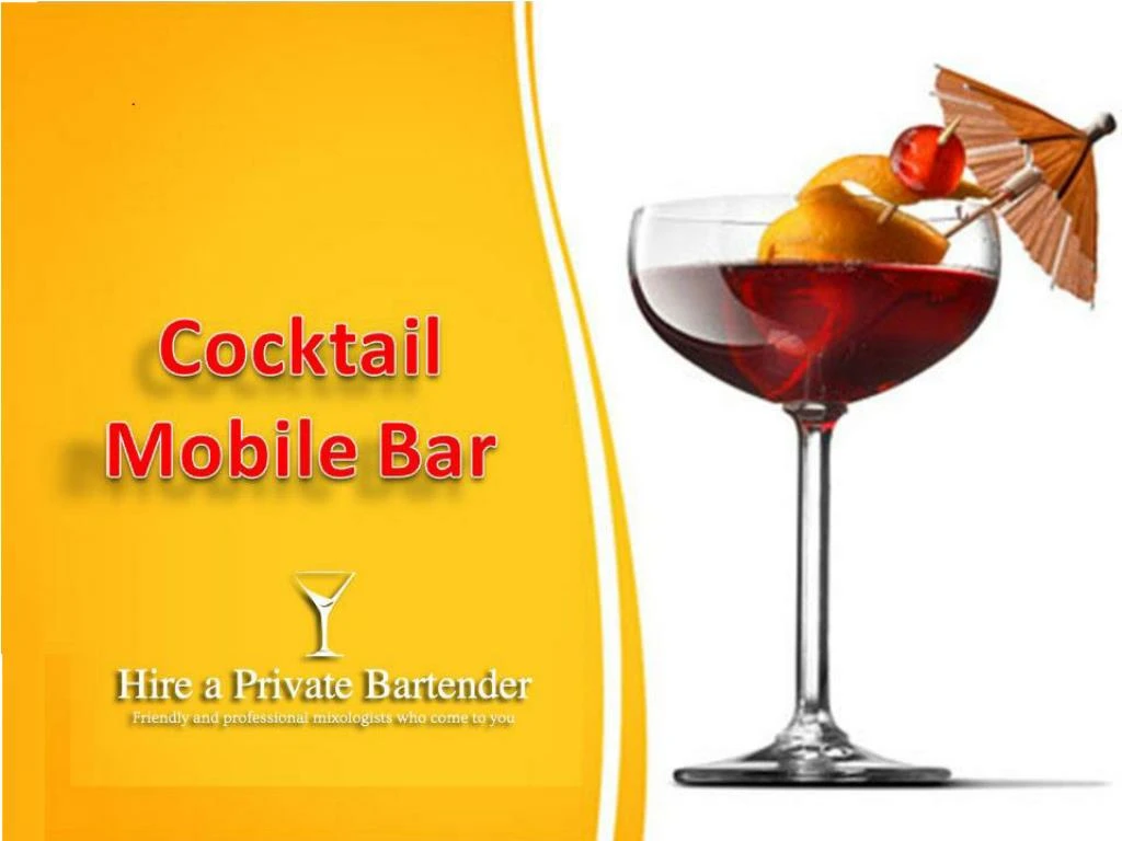cocktail mobile b ar