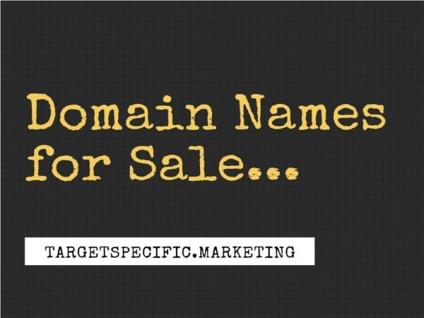 Domain name for sale