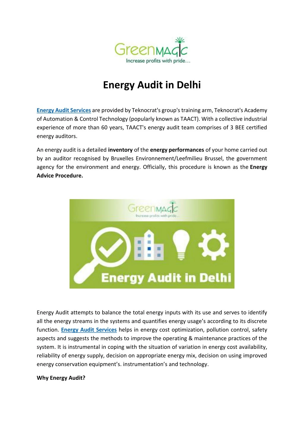 energy audit in delhi