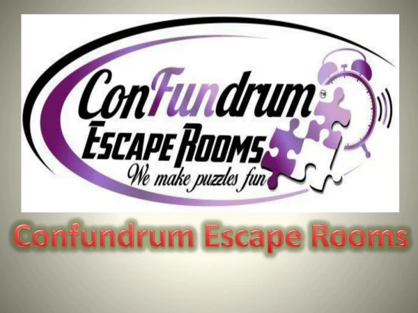 ConFundrum Escape Rooms Reviews in Rexburg