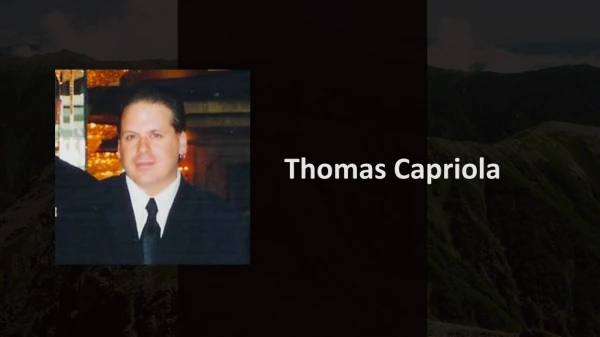 Thomas Capriola - Adventurous