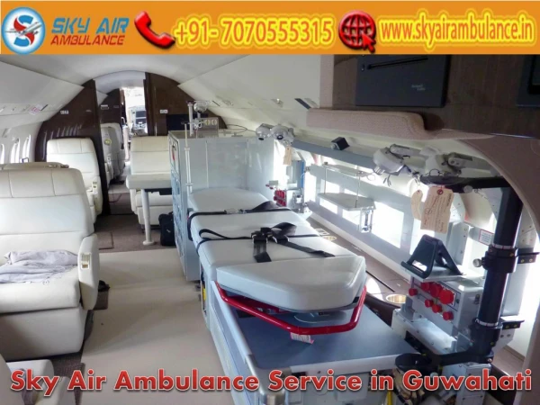 Obtain Sky Air Ambulance Service in Guwahati in a Quick Time