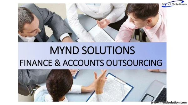 Finance and Accounting Outsourcing Services & Solutions– Mynd Solutions
