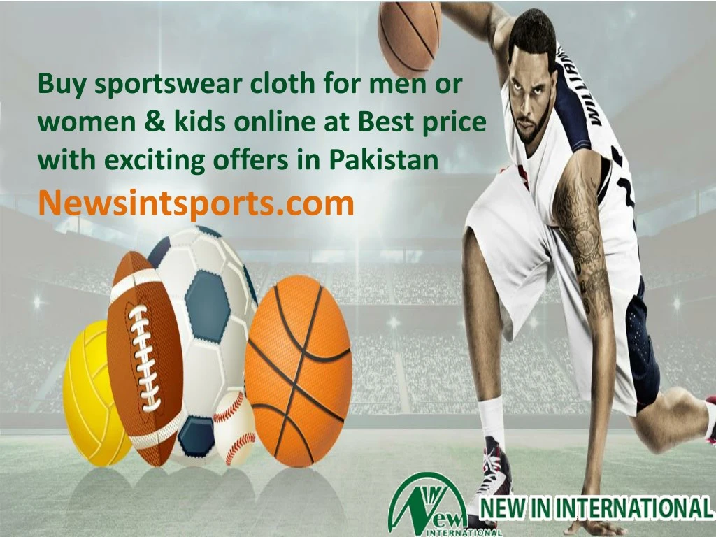 buy sportswear cloth for men or women kids online