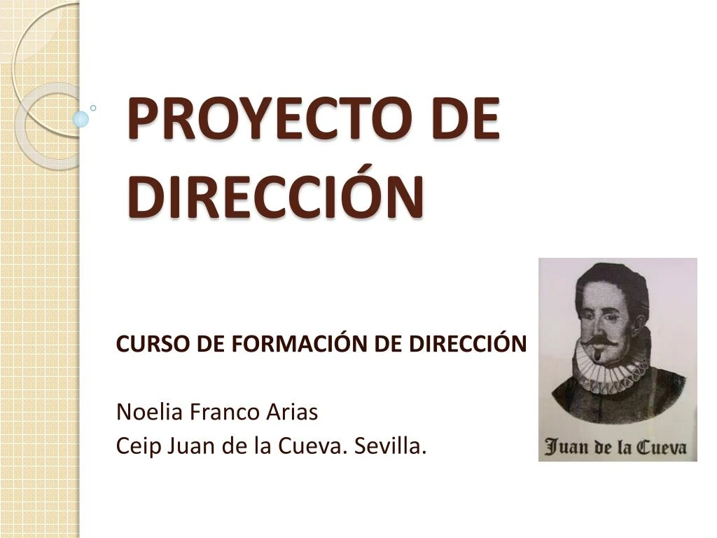 proyecto de direcci n