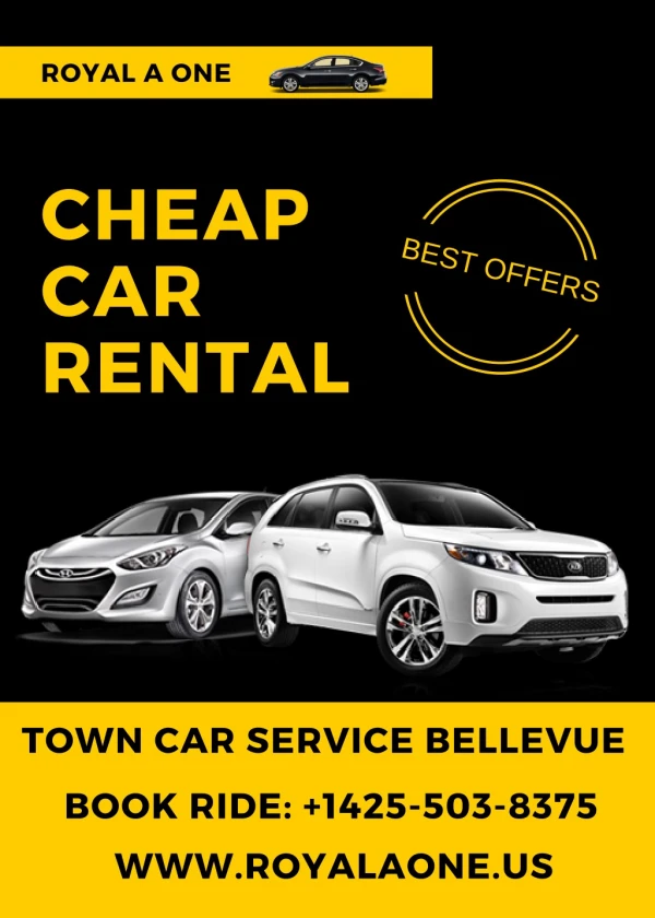Cheap Car Rentals Bellevue | Washington DC