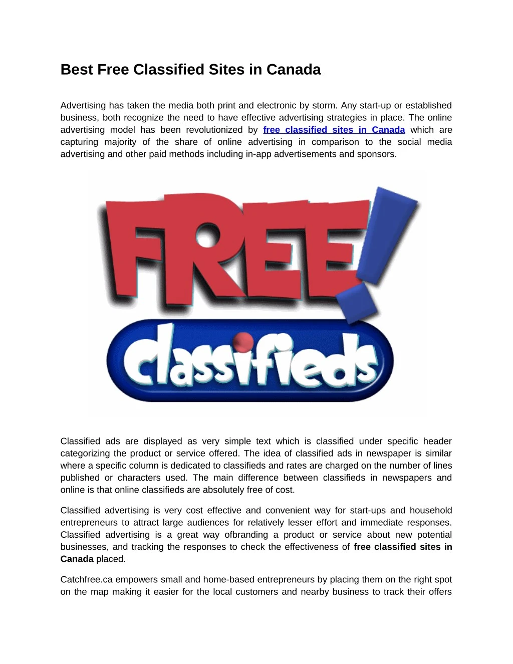 best free classified sites in canada