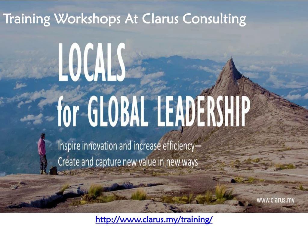 training workshops at clarus consulting