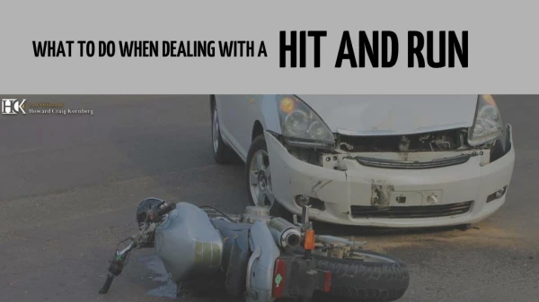 What to do When Dealing with a Hit and Run