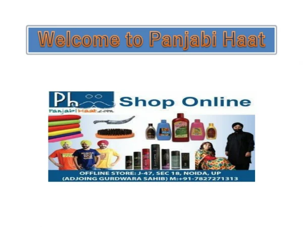 Punjabi and Sikh Accessories Store Online India