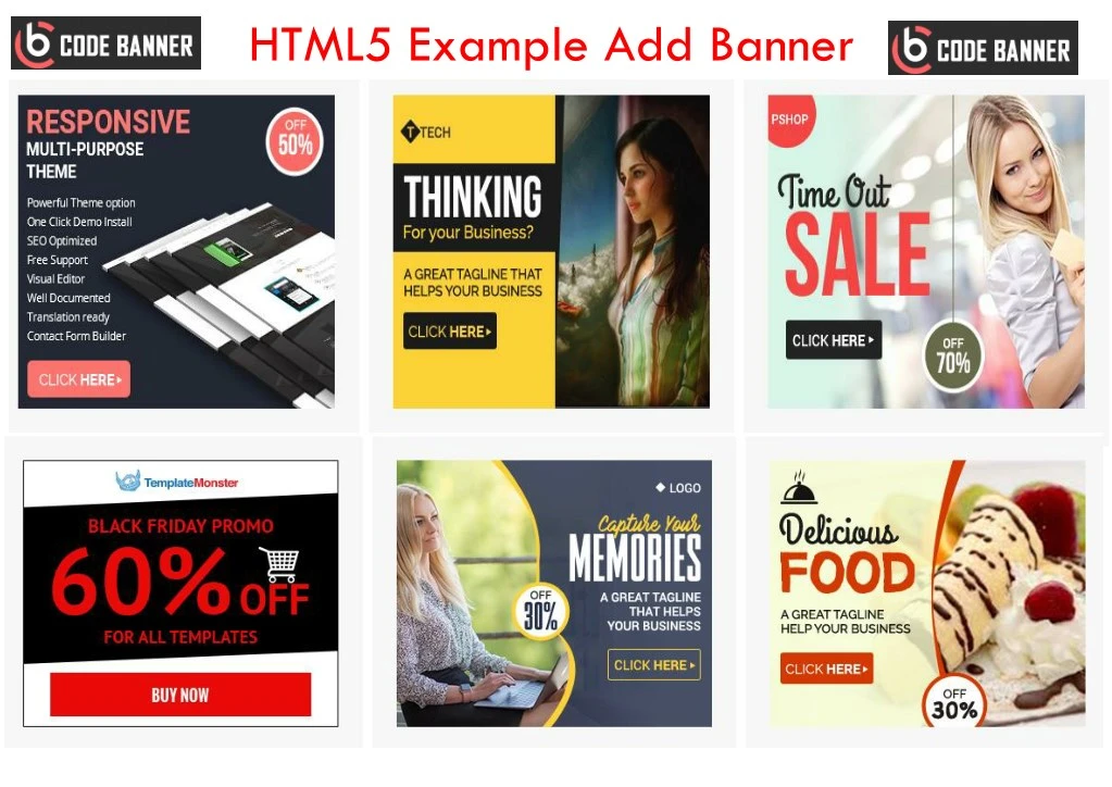 html5 example add banner