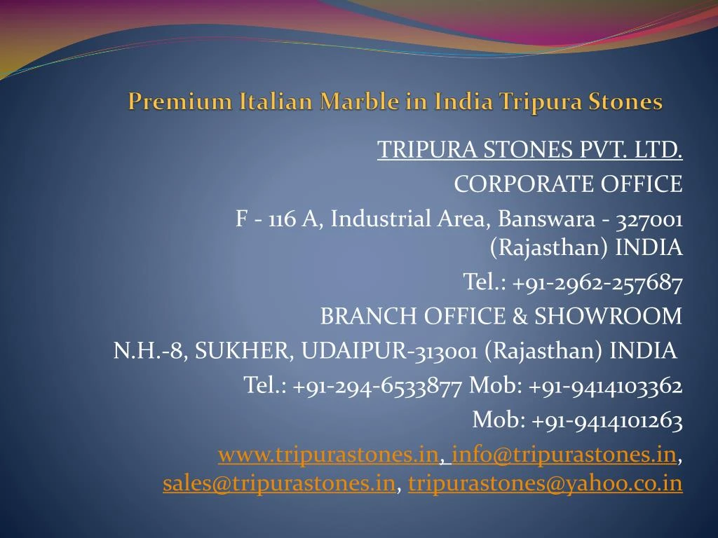 premium italian marble in india tripura stones