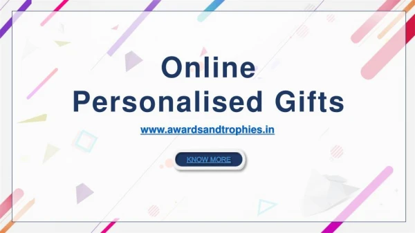 Online personalised gifts in Delhi - India