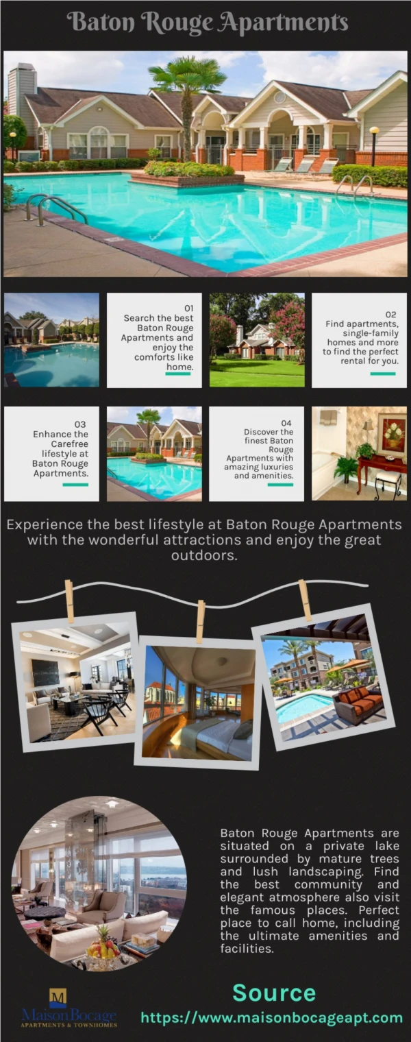 Choose the Best Floor Plan at Baton Rouge Apartments