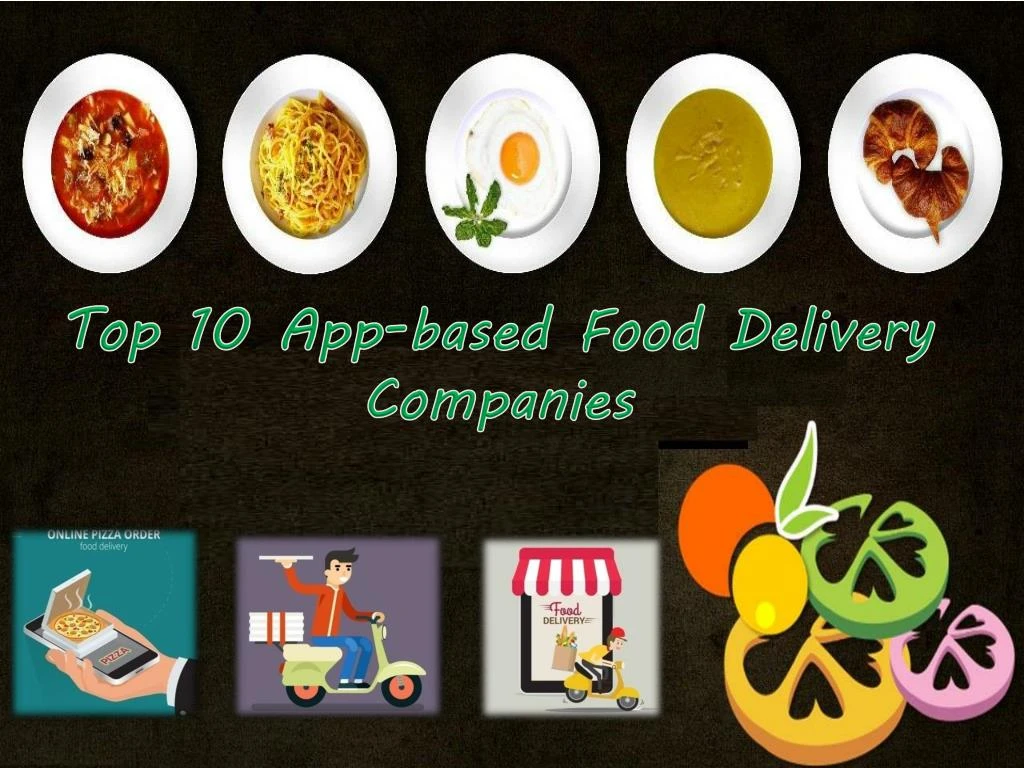 top 10 app based food delivery companies