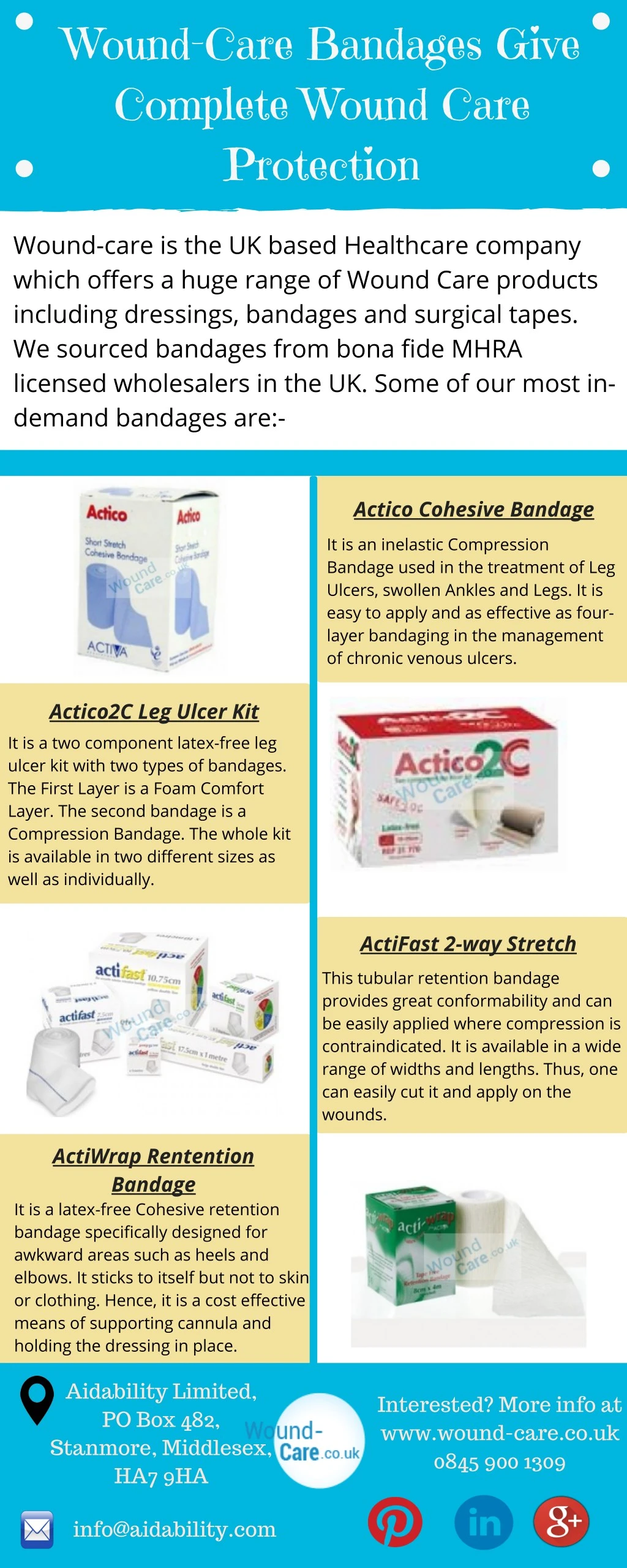 wound care bandages give complete wound care