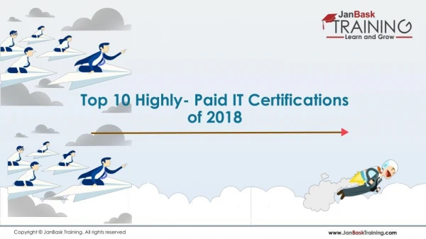 Top 10 Highly- Paid IT Certifications of 2018