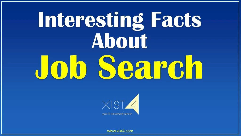 interesting facts about job search
