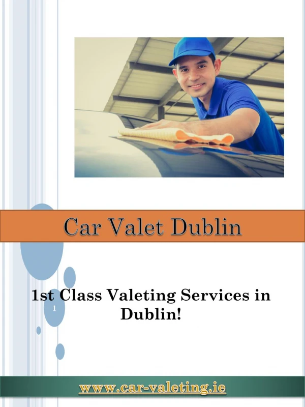 Car Valet Dublin