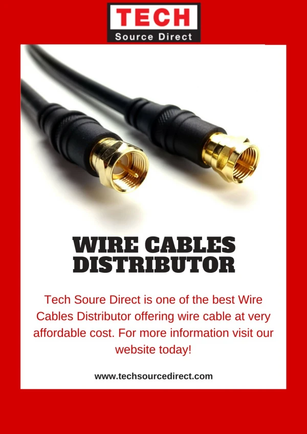 Wire cables distributor
