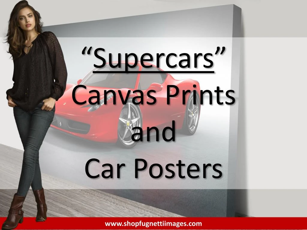 supercars canvas prints and car posters