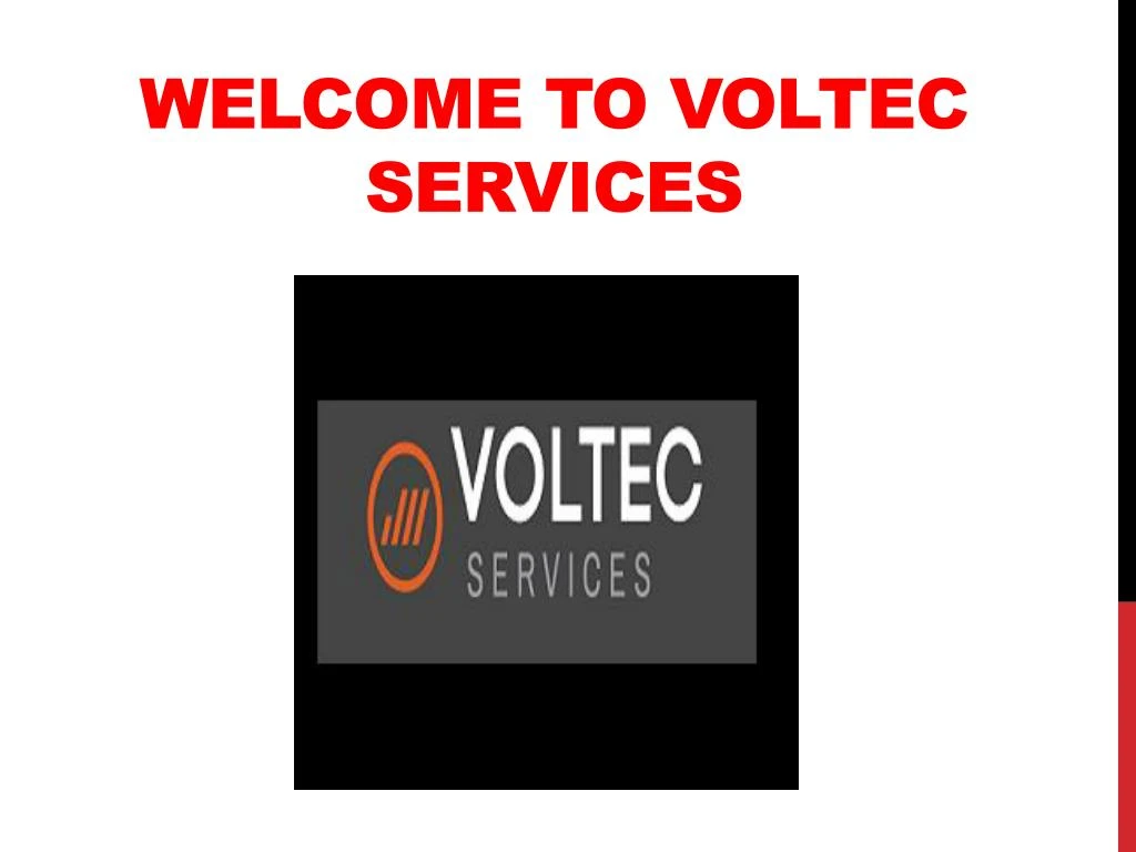 welcome to voltec services