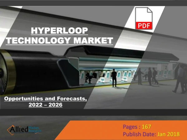 Hyperloop Technology Market Increase in High Demand for Passenger