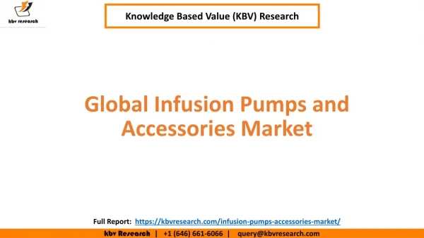 Global Infusion Pumps and Accessories Market Size
