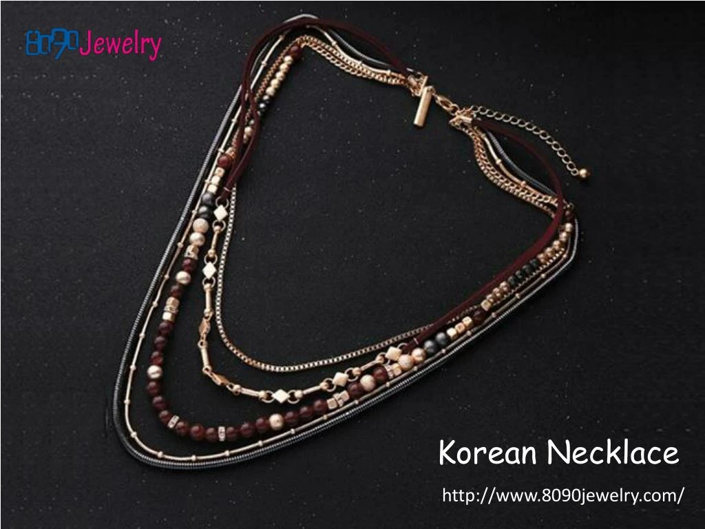 korean necklace