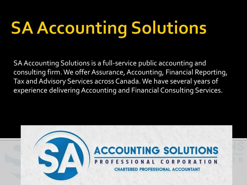 sa accounting solutions