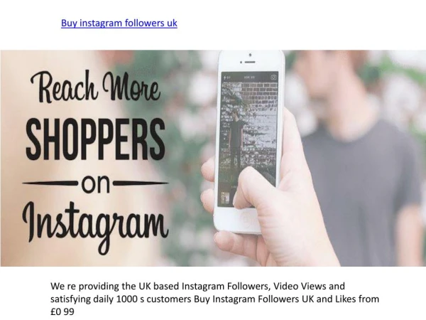 Buy Instagram Followers 2019 (http://epicfollowers.co.uk/)