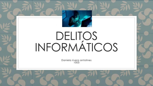 delitos inform ticos