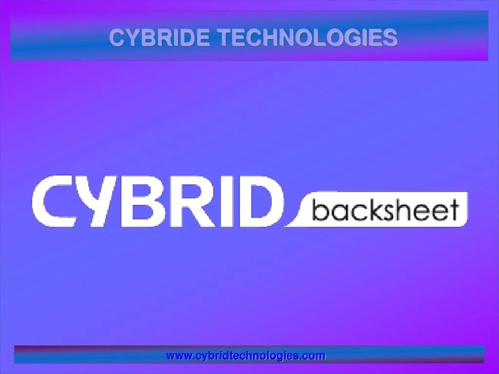 cybride technologies