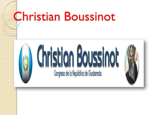 Christian Boussinot