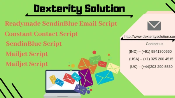 Readymade SendinBlue Email Script - Mailjet php script