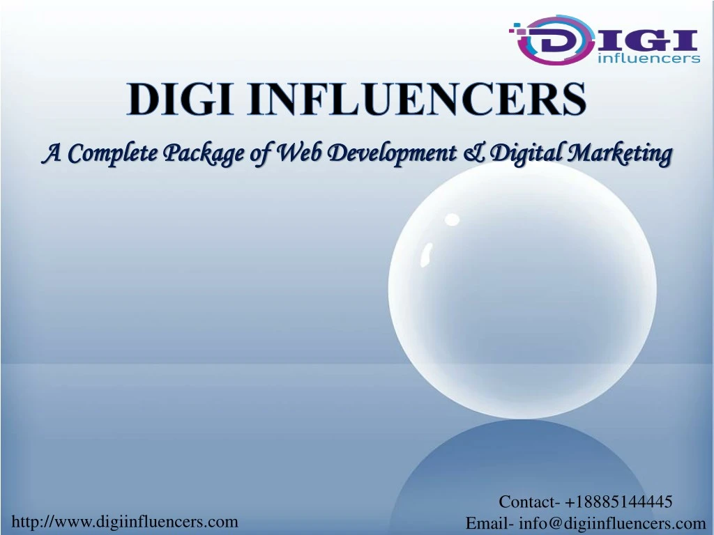 a complete package of web development digital