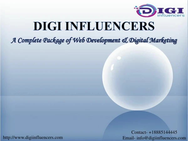 Portfolio of Top Web Design Company NJ| Digi Influencers