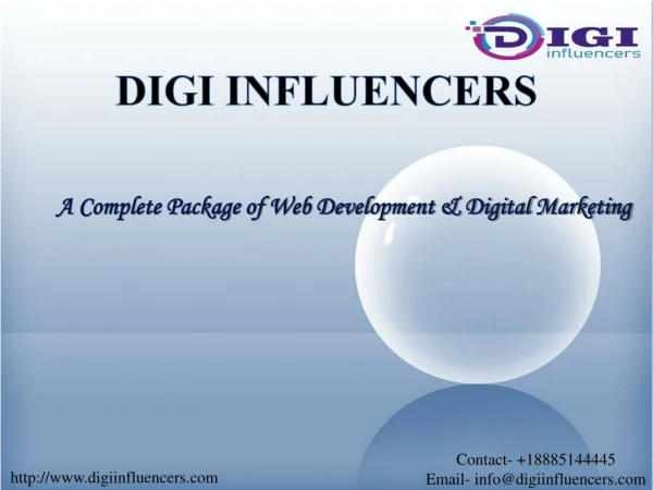 digital marketing services and web designing services